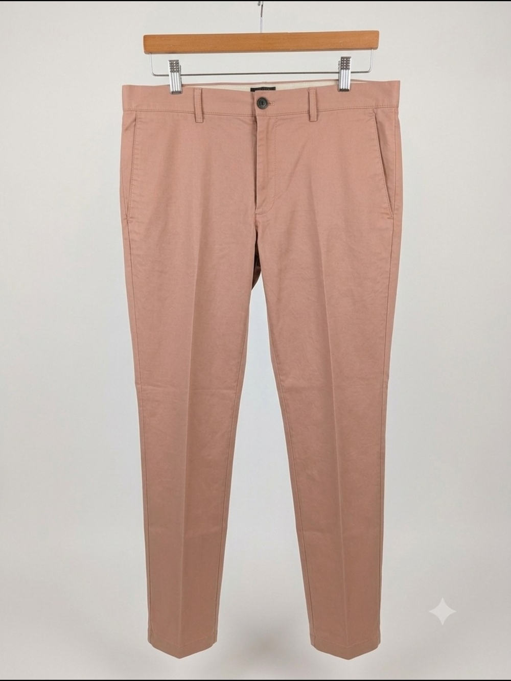 Club Monaco Slim Chinos in Dusty Rose